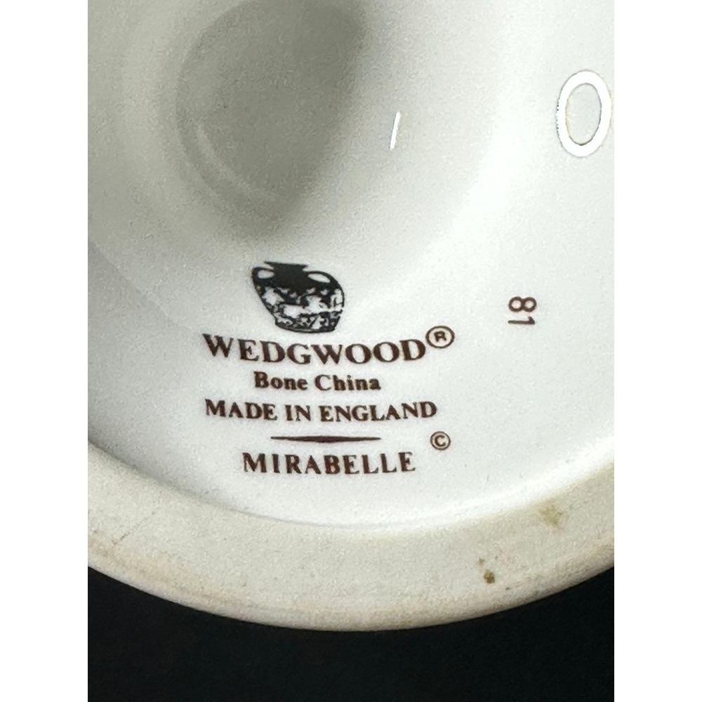 VTG Westwood Mirabelle Trumpet Floral Vase Decorative Pedestal Cottagecore 7" H - Picture 5 of 10